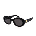 Nora – Stilvolle ovale Sonnenbrille mit markantem Rahmen und UV Schutz