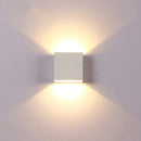 GlowEdge - Moderne quadratische Wandleuchte mit einstellbaren Licht und wiederaufladbarem Gestaltung