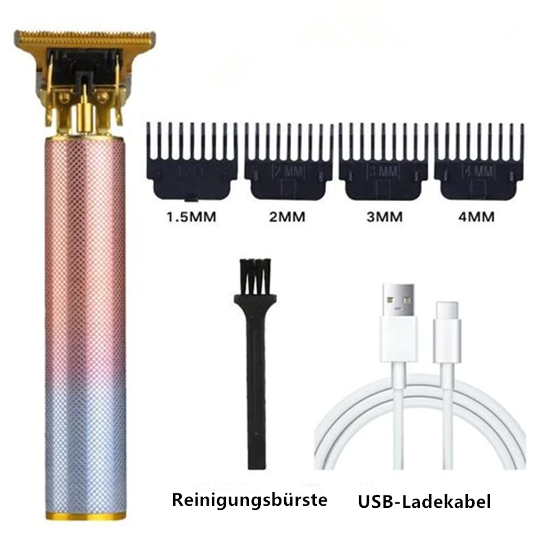 TrimCraft – Elektrischer Haarschneider mit T Blade und USB C Schnellladung