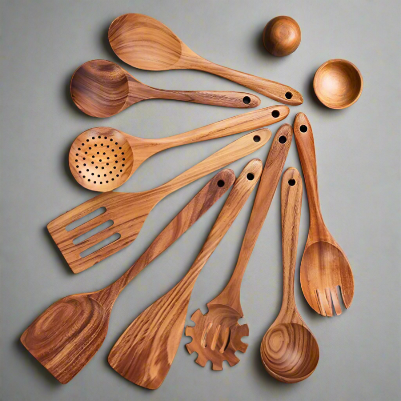 CookNest – Langlebiges Küchengeräte Set zum Kochen und Backen