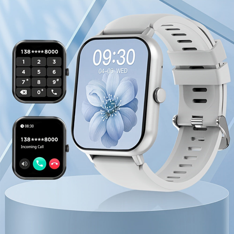 SmartVibe – Touchscreen Smartwatch mit Bluetooth Anrufen und Fitnessverfolgung