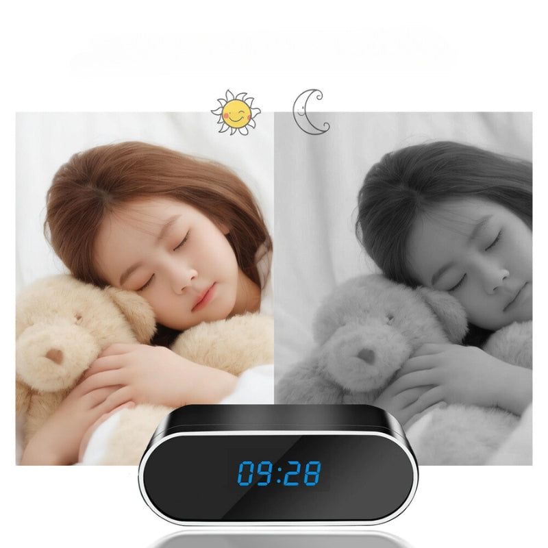 ClockGuard - Versteckte HD Kamera-Uhr mit Bewegungserkennung und Nachtsicht