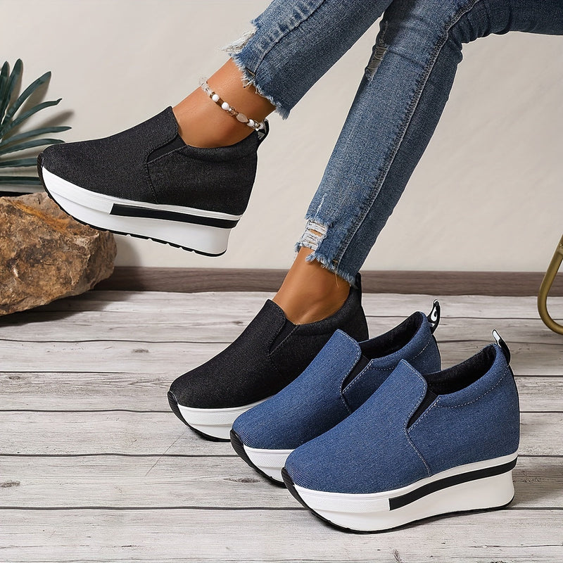 Emma - Leichtgewicht Rutschfest Denim Knöchel Schuhe
