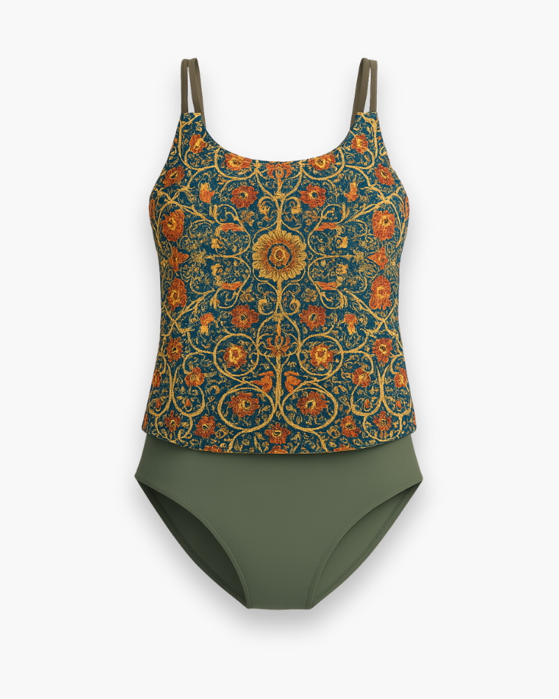 Maya – Zweiteiliges Tankini-Set mit schmeichelnder Passform und elegantem Strand-Style