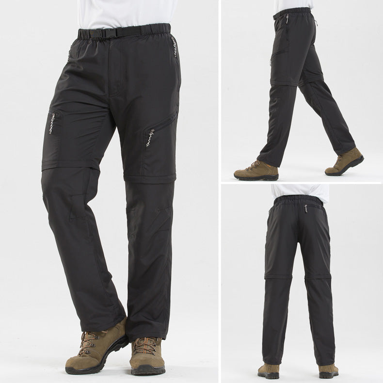 Conrad - Bequeme 2 in 1 Wanderhose mit elastischem Bund und Taschen