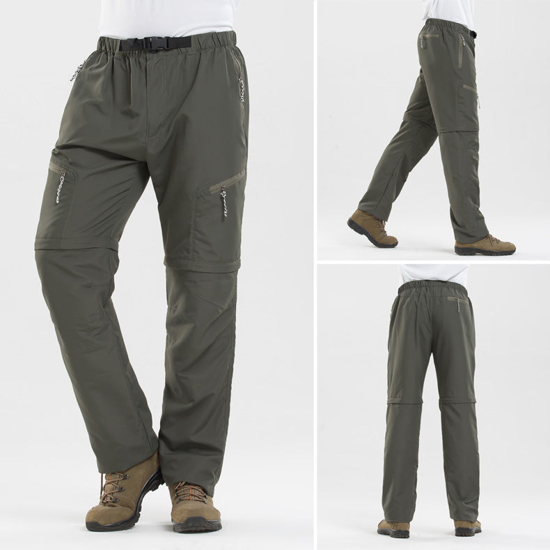 Conrad - Bequeme 2 in 1 Wanderhose mit elastischem Bund und Taschen