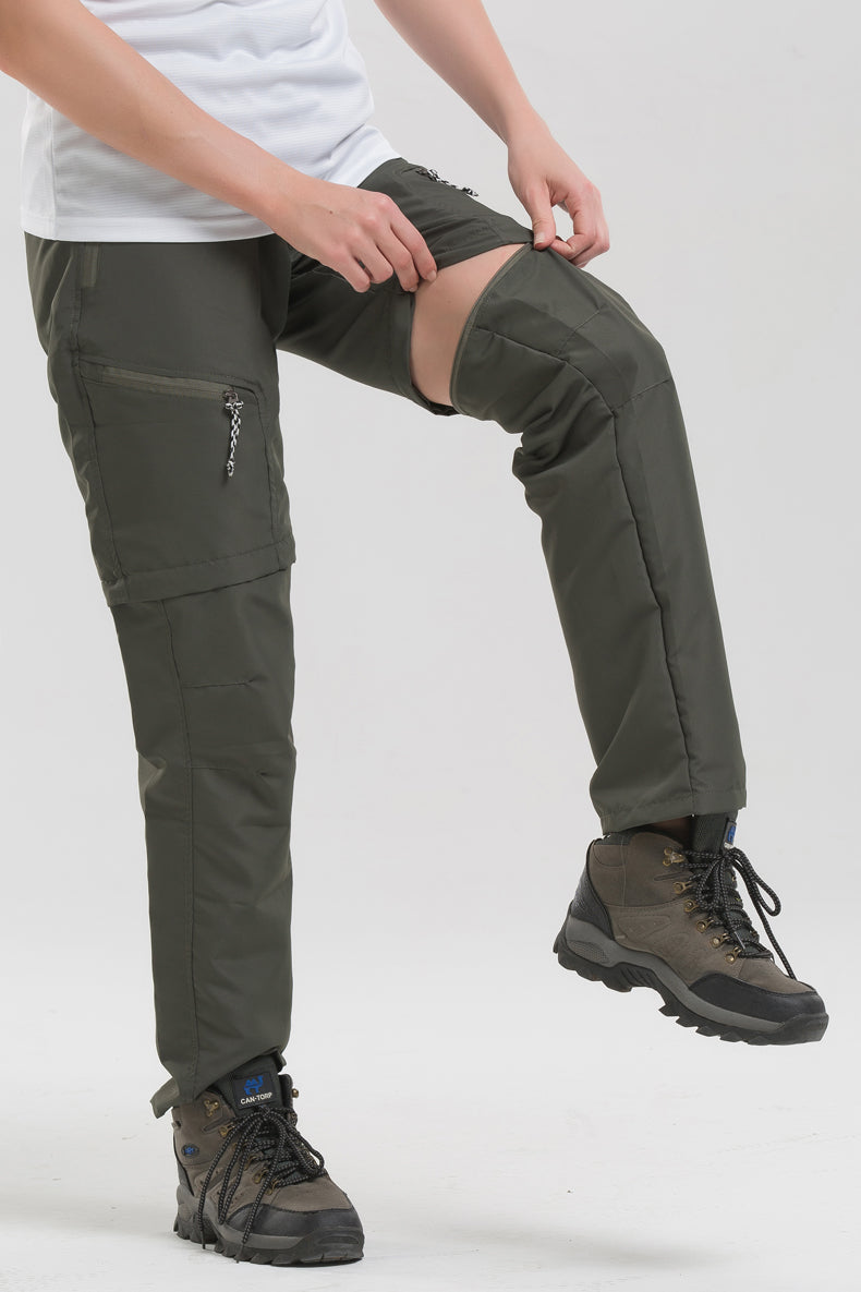 Conrad - Bequeme 2 in 1 Wanderhose mit elastischem Bund und Taschen