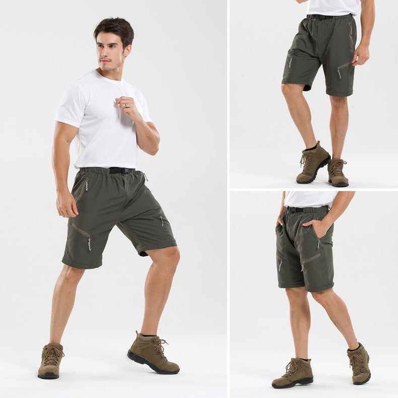 Conrad - Bequeme 2 in 1 Wanderhose mit elastischem Bund und Taschen