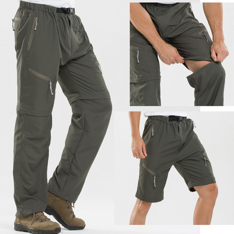 Conrad - Bequeme 2 in 1 Wanderhose mit elastischem Bund und Taschen