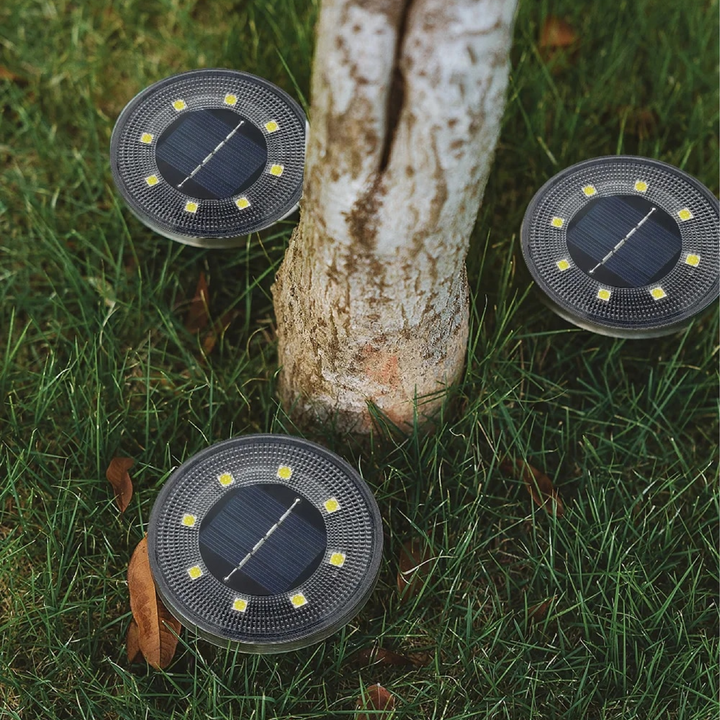 GlowNest - LED Solarbetriebene wasserdichte Gartenlichter