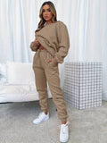 Clara - Langärmelig Top Und Hosen Zweiteiliges Set