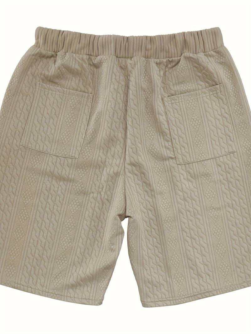 Marius – Zweiteiliges Satz mit Kurzarm-Top und Shorts mit Kordelzug