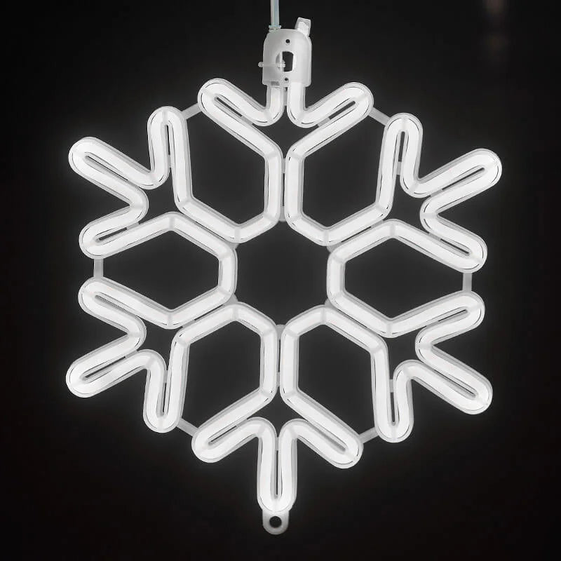 SnowGlow – Schneeflocken LED Lichter mit sanftem Schein für eine einzigartige Dekoration