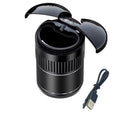 SmokeSeal – Smart Touch Autoaschenbecher mit USB Ladefunktion und Rauchclip