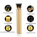 TrimCraft – Elektrischer Haarschneider mit T Blade und USB C Schnellladung