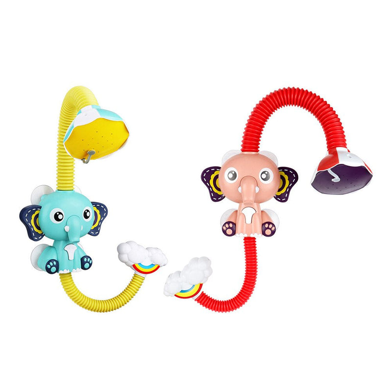 TubblyFlow – Elefanten Handbrause für sanftes Baden und Spielen mit Babys