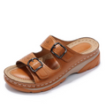 Marlene – Modische Doppelschnallen-Sandalen mit rutschfester Sohle