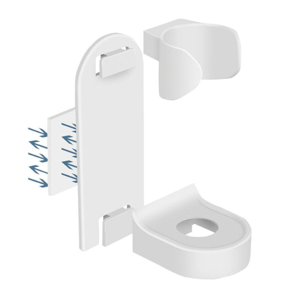 CleanNest – Wandhalterung mit Zahnbürstentrocknung und kompaktem Design