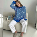 Alisa - Locker sitzender Pullover mit Rundhalsausschnitt und langen Ärmeln