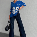 Antonia – Übergröße Sportshirt mit V Ausschnitt