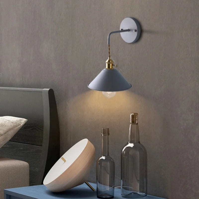 RetroLume – Retro-Wandleuchte mit anpassbarer Beleuchtung und klassischem Stil