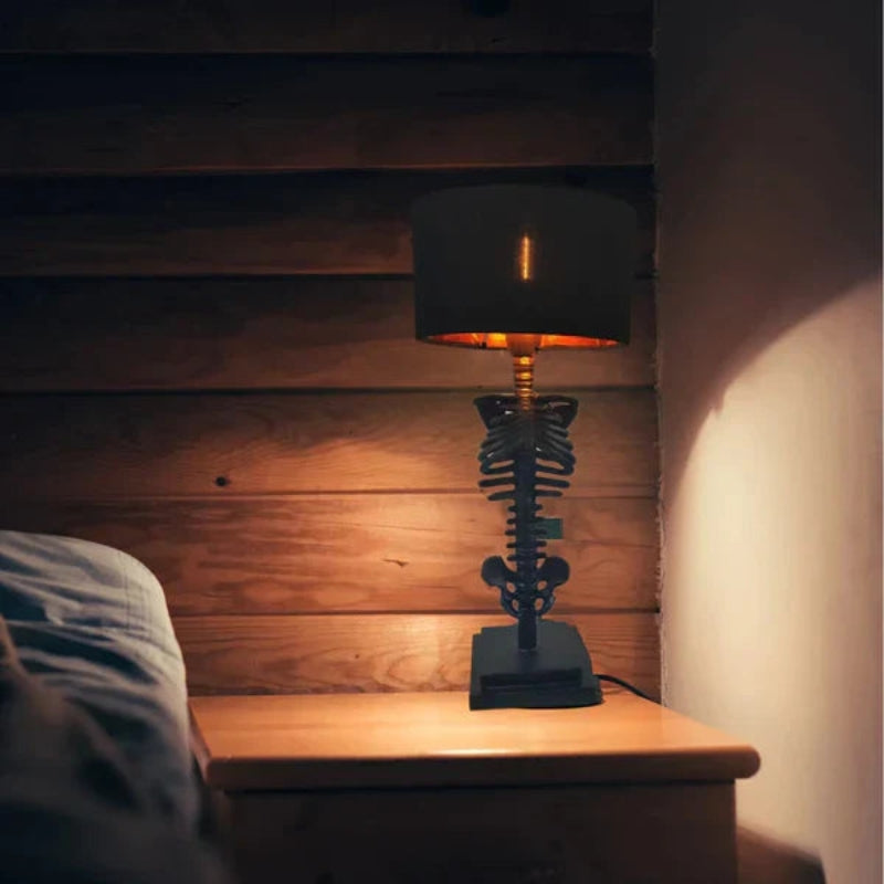 GlowLamp – Totenkopf Tischlampe für einzigartige dekorative Beleuchtung