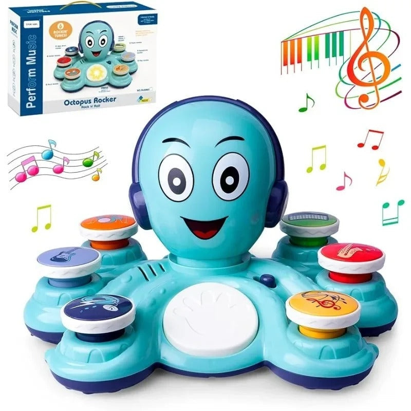 TuneTako - Muzikaal octopusspeelgoed met interactieve lichtjes en bewegingsspel