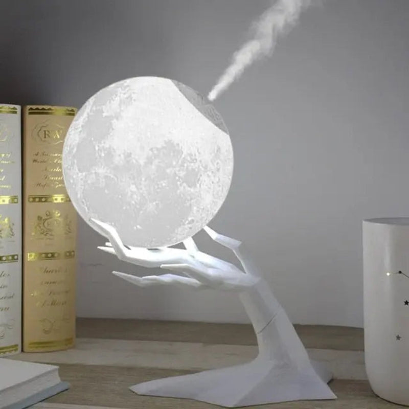 CalmGlow – Wiederaufladbare Lampe und Luftbefeuchter für eine beruhigende Wohnatmosphäre