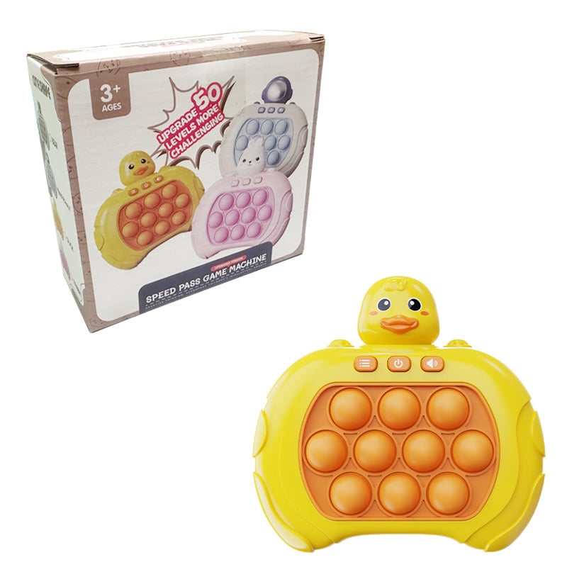 QuickDot – Leuchtende Zappelspielkonsole mit Schnelldrück Blasen Herausforderung