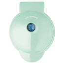 WaffleWhirl - Kompaktes rundes Waffeleisen mit Kontrollleuchte