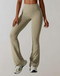 Doris – Leggings mit hoher Taille und weitem Bein für Komfort und Stil