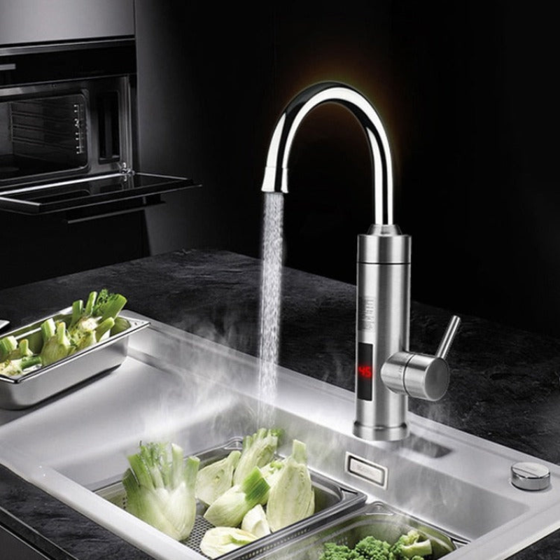 PureWave – Berührungsloser Küchenhahn mit 360° Drehung und einstellbarer Temperatur