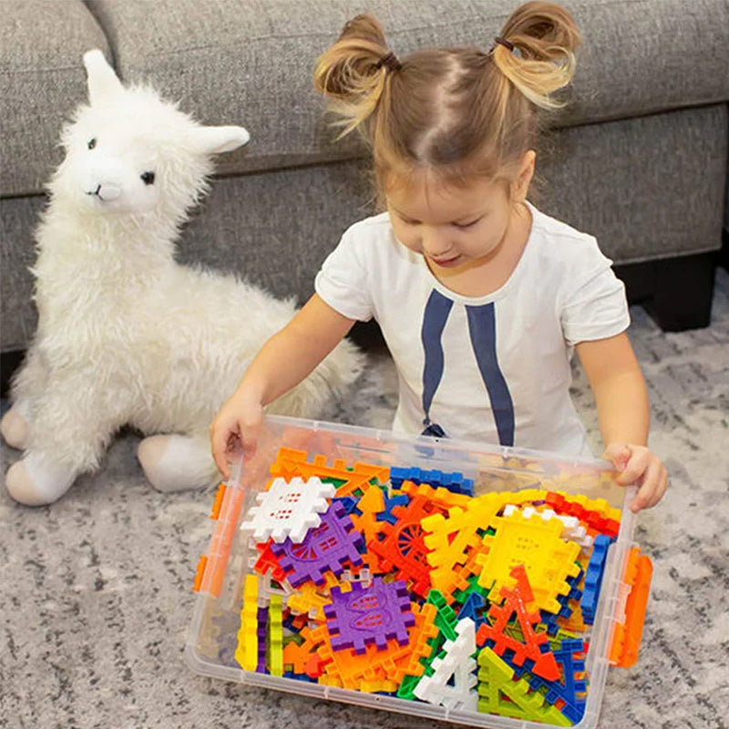 BlockCraft – Kreatives Bausteinset für Kinder zum Entwerfen Bauen und Erforschen von Strukturen