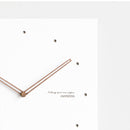 TimeLume – Moderne quadratische Wanduhr für stilvolle Wohnzimmerdekoration