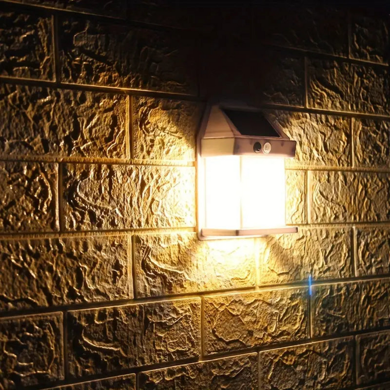 SunLume - Außenwandleuchte mit Bewegungssensor mit ultrahellen LED und wasserdicht