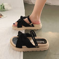 Sabina - Bequeme Sandalen mit Schleife und rutschfester Sohle