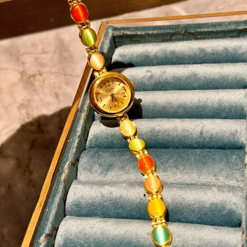 Pauline – Elegante wasserdichte Uhr mit verstellbaren Armbändern und leichtem Entwerfen