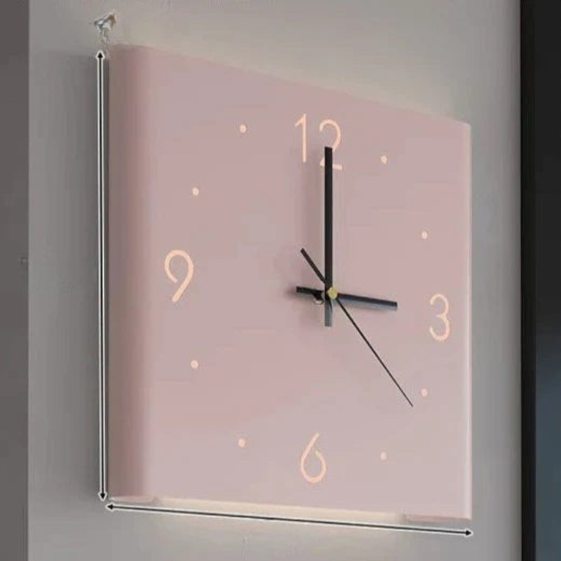 ClockForm - Doppelseitige quadratische Wanduhr für moderne Dekoration