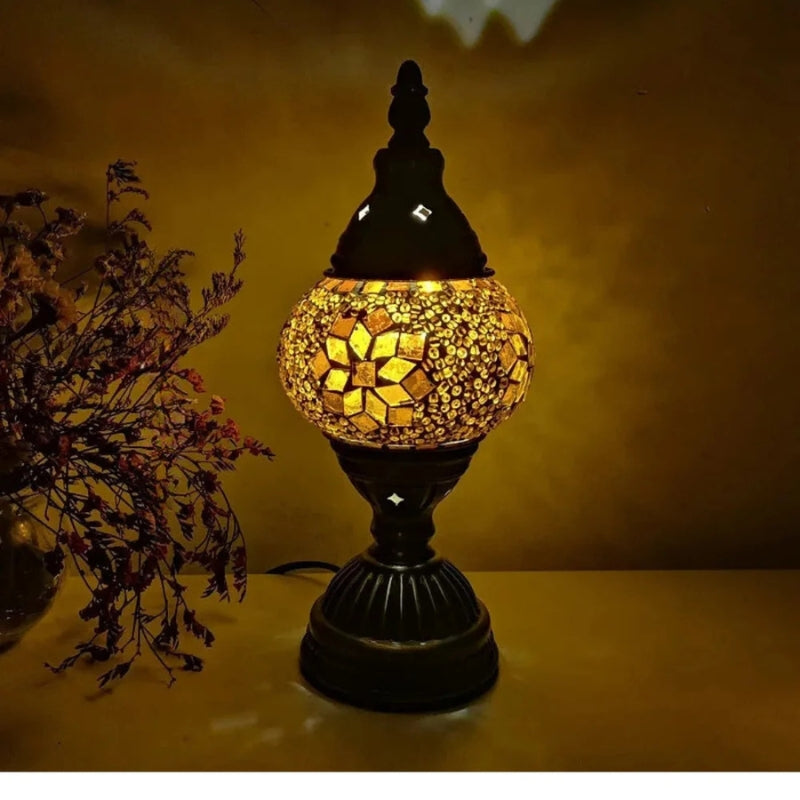 ArtSphere – Bunte Tischlampe für künstlerische Beleuchtung und Wohndekor