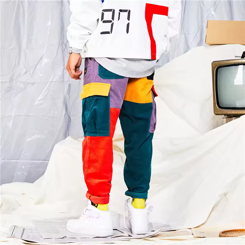 Niklas – Cargohose im Entspannte Passform mit Kordelzug in der Taille und Taschen