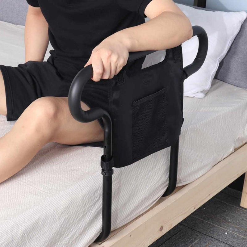 BedGuard – Universelles Seniorenbettgitter mit Sicherheitsstütze und Aufbewahrungstasche