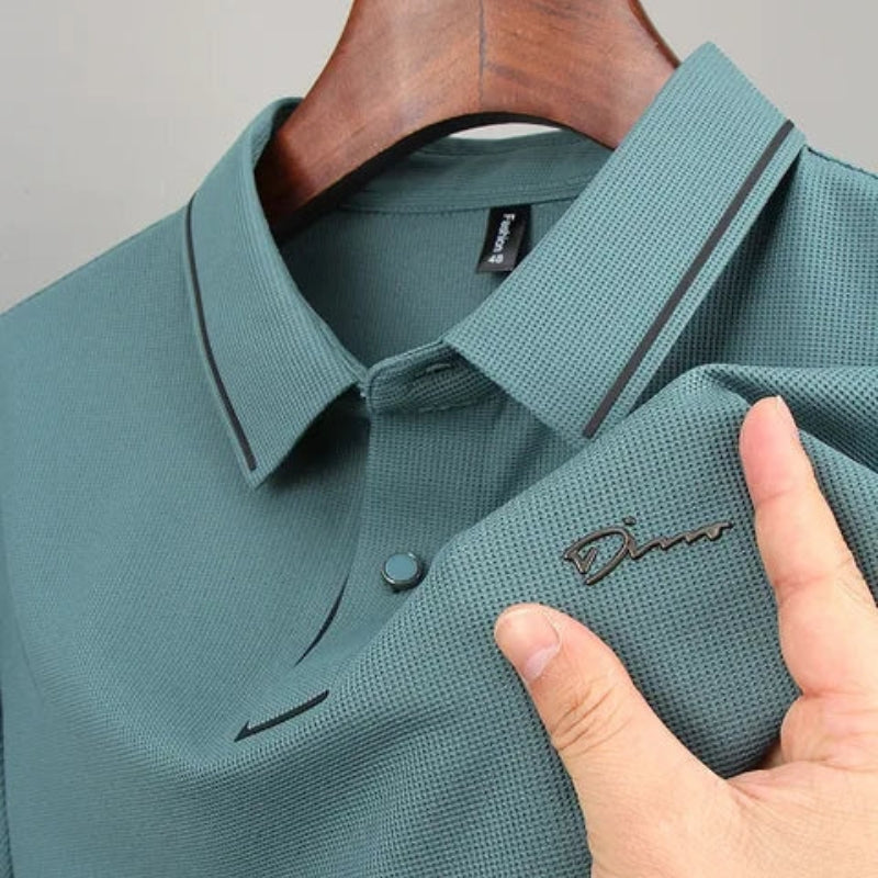 Stefan – Elegantes Poloshirt mit kurzen Ärmeln und Umlegekragen