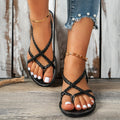 Emma – Sandalen mit offener Spitze verstellbarem Riemen und rutschfester Sohle
