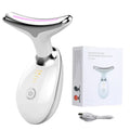 SkinVibe – Anti Falten Facelift Massagegerät mit LED Lichttherapie für Gesicht und Hals