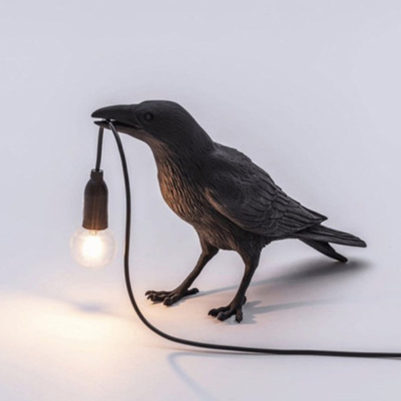 AvioGlow – Künstlerische Vogel Tischlampe für einzigartige Wohndekoration