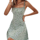 Antonia – Modisches Kleid mit Blumenmuster und Spaghettiträgern