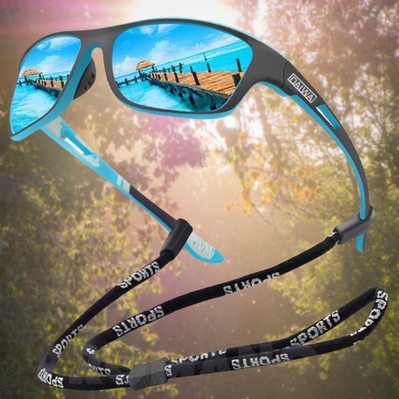 SportVision - Klassische Sport Sonnenbrille mit UV Schutz und kratzfesten Gläsern