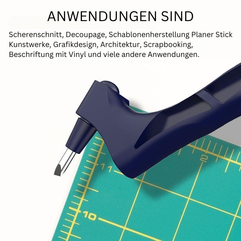 CutPro - Zuverlässiges 360 Grad drehbares Präzisionsschneidewerkzeug für Handwerk und Gestaltung