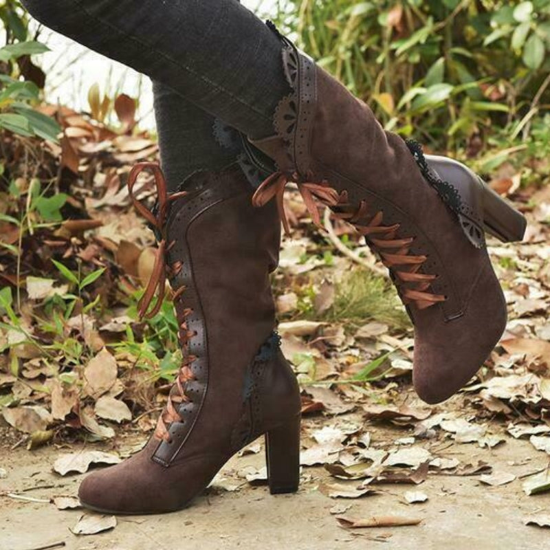 Renate – Stylische High Heel Stiefeletten mit elegantem Entwerfen und bequemer Passform