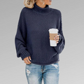 Sophia - Lässiger Rollkragenpullover mit lockerer Passform und langen Ärmeln